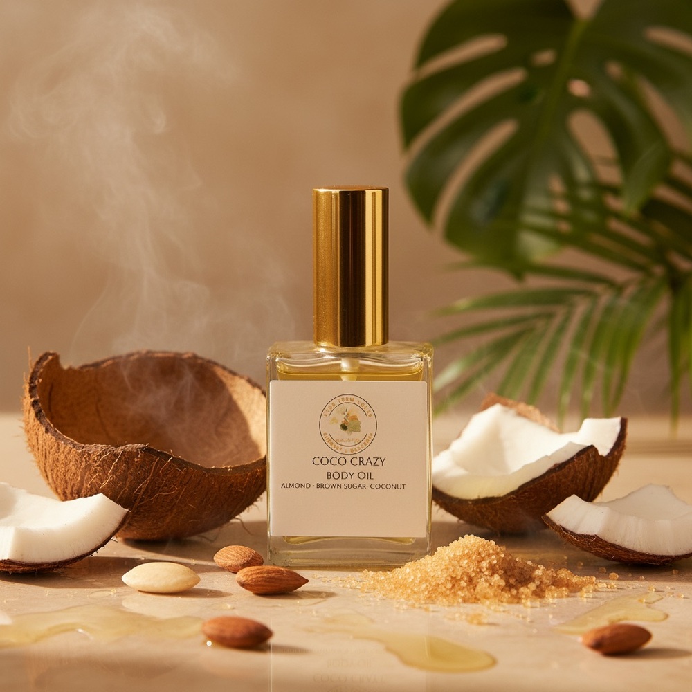 Coco Crazy Body Oil - Gold Cap